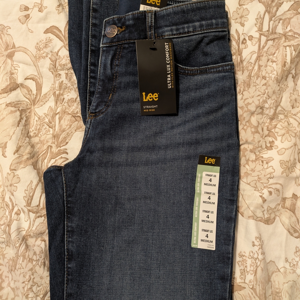 Lee Women's Straight Leg Jeans - Indigo